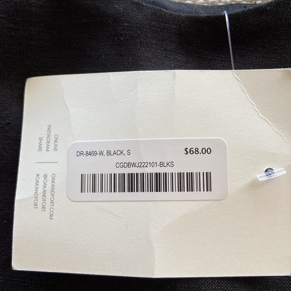 BNWT - Oak and Fort Tiered mini, black size small - Picture 4 of 5